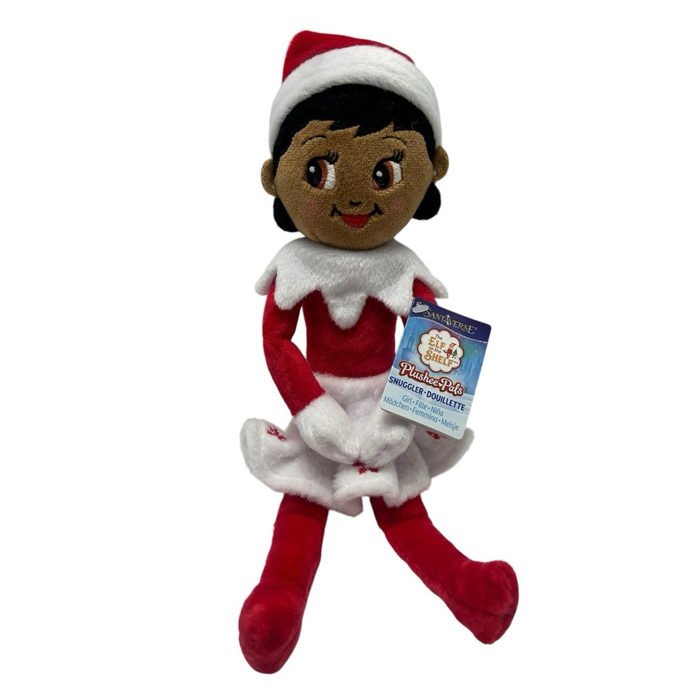 Elf On The Shelf Brown Eyes Dark Skin Tone Doll NEW